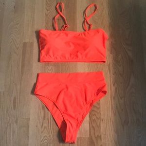Neon Orange Bikini
